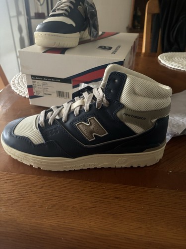 Size 8.5 - New Balance Aimé Leon Dore x 650R Navy Grey - Picture 3 of 5