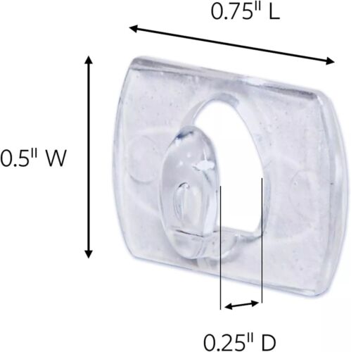 Command Mini Hooks 3M Holds .5lbs Damage Free Hanging Removes Clean Open Box - Picture 4 of 4