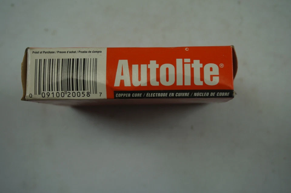 Bujía Auto Lite Núcleo de Cobre 2545 Paquete De 3 NUEVO NOS Foto 2 de 4