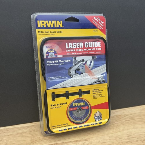 Irwin Tools Miter Saw Laser Guide 3061001 with Case Woodworking