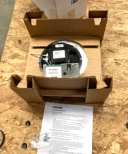 Valcom VIP-418A-IC - White IP Square 8 Inch Ceiling Speaker for PA System - New