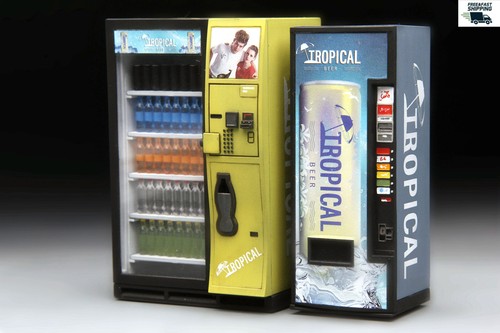 Meng Model SPS-018 1/35 Automatic Vending Machines and Trash Plastic Model Kit - Picture 5 of 5