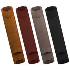 4PCS Notebook Pen Sleeves Elastic Band Notebook Pen Sleeves Leather Pen Sleeve