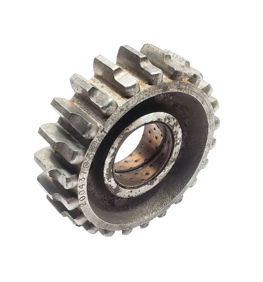 Allis Chalmer G Tractor Transmission Gear, 3rd idler pinion shaft gear, bushing - Image 2 of 4