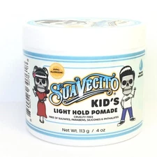 Suavecito Kid's Light Hold Pomade, 4 oz