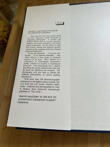 Seltenes neues Fotomeister für Diamantbewertungsbuch von Gary A Roskin, G.G., F.G.A - Bild 5 von 14