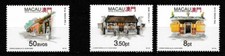 Macao 1993 Part Set Temples SC# 685, 687, 688 MNH Mint/Never Hinged