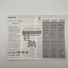 PS2 PLAYSTATION 2 INSTRUCTION MANUAL CONSOLE SYSTEM SCPH-50001 / 97011