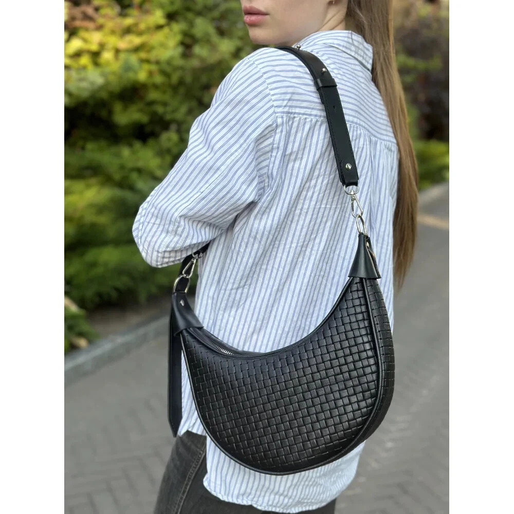 COACH Borsa a mano donna VERA PELLE nera borsetta tracolla laidies sella bag