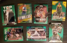 2023 Panini Prizm WNBA Green refractor all Inserts pick card Quantity Discount