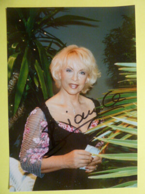 Bianca - music, singer - autograph photo size 13x18 cm