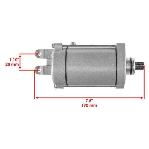 Caltric Starter For Arctic Cat Wildcat Trail 700 / Trail XT 700 2014-2020 - Picture 2 of 7