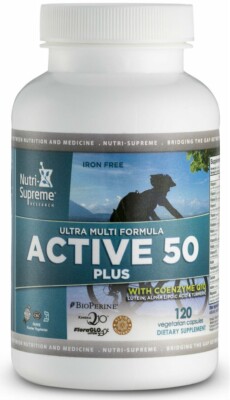 Nutri Supreme Research Active 50 120 Capsules Multi Vitamin