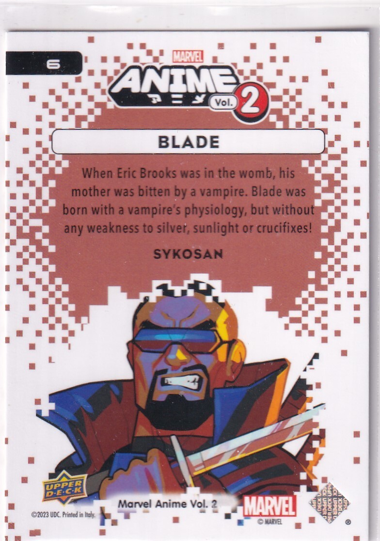 その他 2023 UPPER DECK MARVEL ANIME VOLUME 2 2023 Upper Deck Marvel Anime Vol. 2 Base Set Singles (You