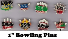 Bowling "275 Game" 1" Pin - Only The Pin in the Title - One Pin!