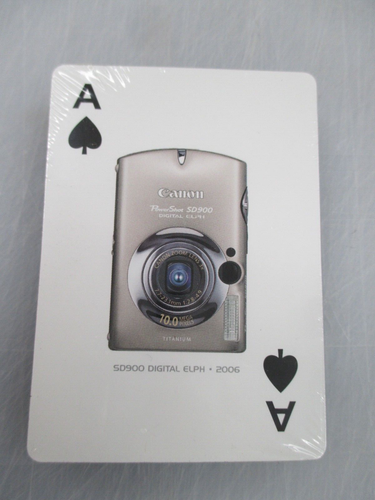 Canon 10th Anniversary ELPH Playing Cards in Packaging - Picture 4 of 4