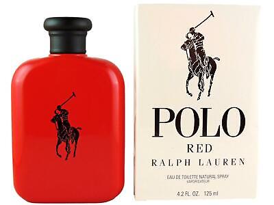 personal Fundación Mal uso RALPH LAUREN POLO RED EDT 125ml 4.2fl oz COLOGNE NEW IN BOX | eBay