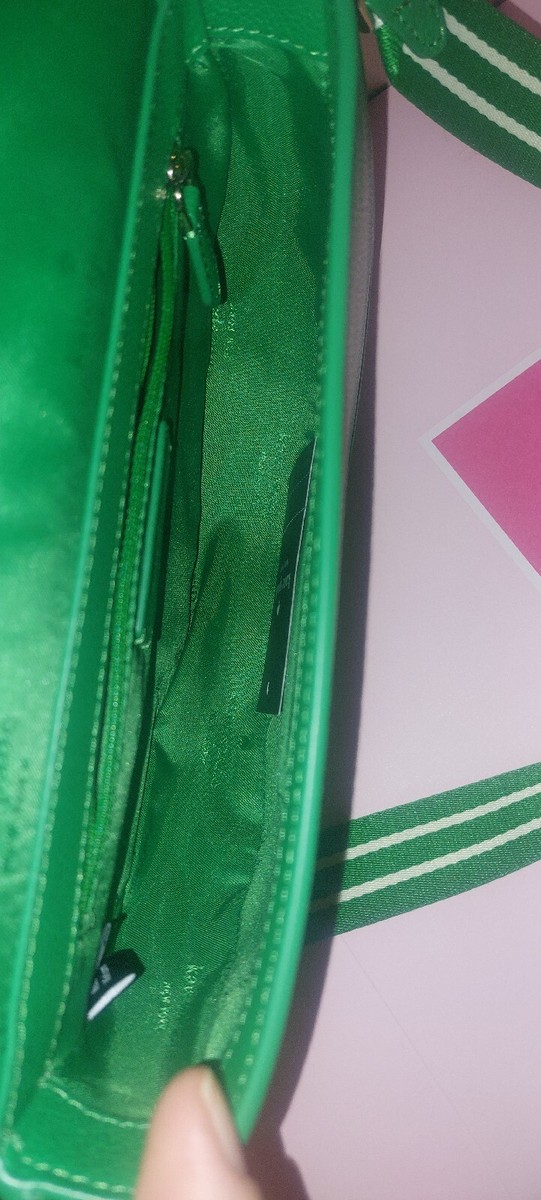 Kate Spade What A Melon 🍉 Luna Crescent Straw Crossbody