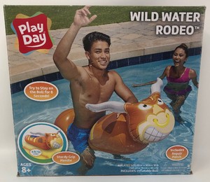 Play Day Wild Water Rodeo Inflatable Ride On Bull Float 