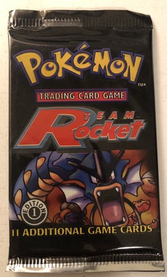 Pokemon Team Rocket Booster Pack 1st Edition Factory Sealed Unopened | eBay