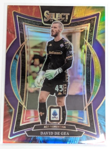 2024-25 Select Serie A DAVID DE GEA Tie-Dye Refractor /25 Terrace FIORENTINA