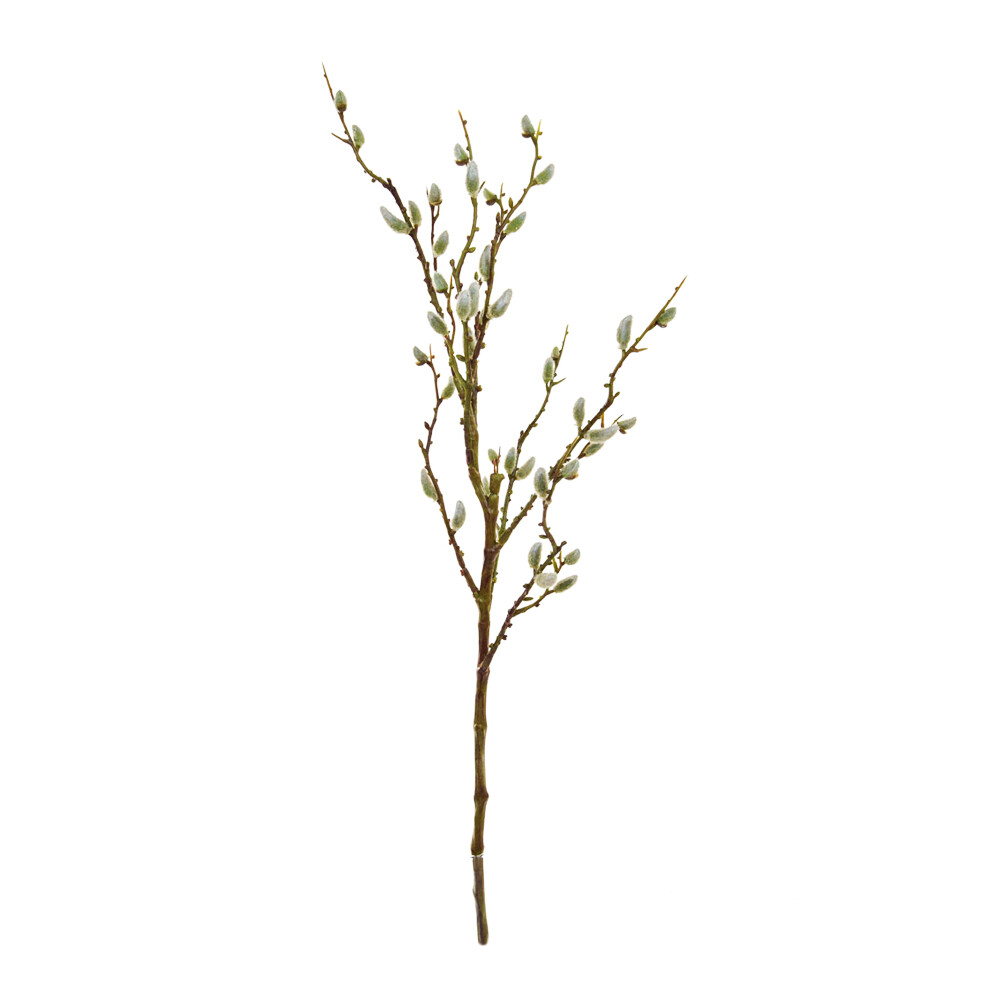 Pussy Willow Branch Artificial 84cm/33 Inches Long