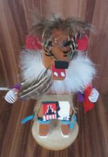Vtg Signed Bear Kachina Doll Dancer Navajo?