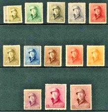 BELGIUM Sc 124 to the 134 MINT HR Sc 135 to the Sc 137 MINT NH €1280.00 VF