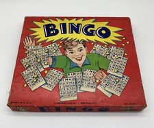 Vintage J. Pressman  Co. Bingo Game No.3155