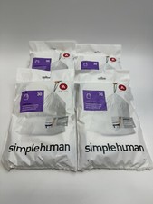 Simplehuman 4.5 Liter Custom Fit Trash Can Liner A 4 Pack 30 Each