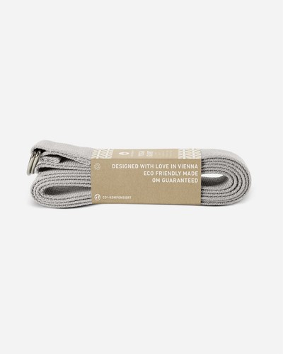 Lotuscrafts Yoga Strap 8 1/4ft Gray - 100% Organic Cotton - 第 3/3 張圖片