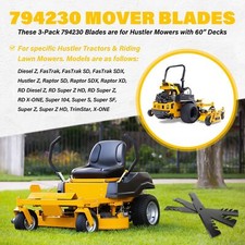 Raptor Sutherlands Zero Turn Mowers Hustler Lawn Mower Blades For Sale