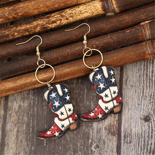 Trendy Earrings With Vintage Star Designs for Festive Gatherings Wear - Picture 3 of 8