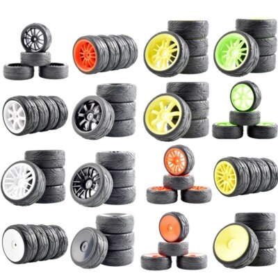 1/10 Rc Wheels Tires for 3racing Sakura Associated Tc3 Thunder Tiger Ts4n FW06