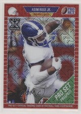 2021 Leaf Pro Set Metal Red Mojo 34/35 Asim Rose Jr #06 11pj