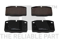 Bremsbelagsatz Scheibenbremse Nk 223606 FüR Opel Lotus Vectra Kadett V87 Cc T85