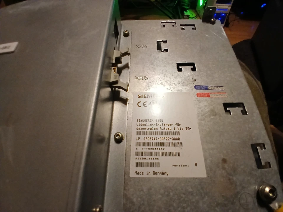 Siemens 6fc5203-0af50-0aa0 und 6fc5247-0af22-0aa0, Sinumerik 840D - Bild 3 von 4