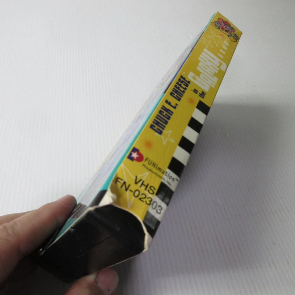 CHUCK E CHEESE In The Galaxy 5000 VHS 1999 Real Cheesy Space Adventure Funimatio - Image 3 of 4