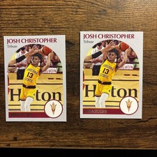 JOSH CHRISTOPHER 2021 Chronicles Draft Picks #72 NBA Hoops Rookie RC Lot of 2