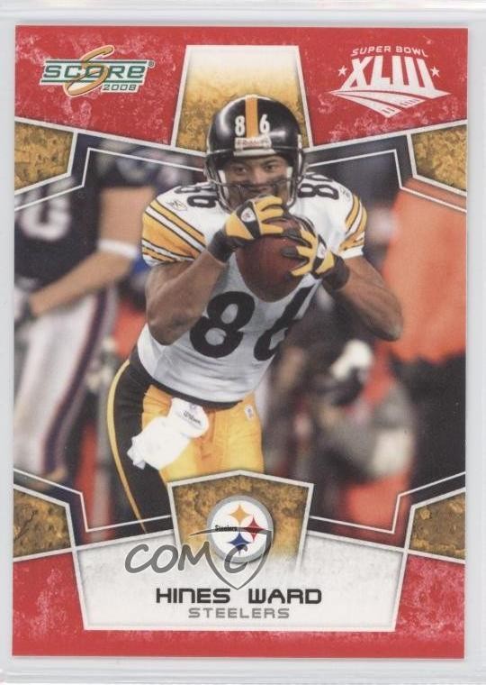 2008 Score Factory Set Red Hines Ward #251 0b6