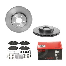 BREMBO BREMSSCHEIBEN &Oslash;300MM + BREMSBEL&Auml;GE VORNE F&Uuml;R MERCEDES-BENZ VITO / MIXTO 
