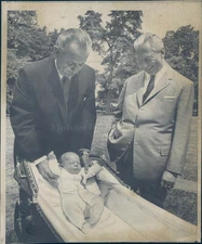 1967 Photo Patrick Lyndon Nugent President Johnson WA Politics Kurt Kiesinger