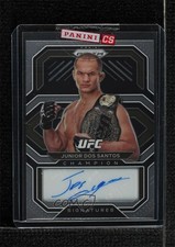 2021 Panini Prizm UFC Champion Signatures Junior Dos Santos #CS-JDS Auto 0u5r