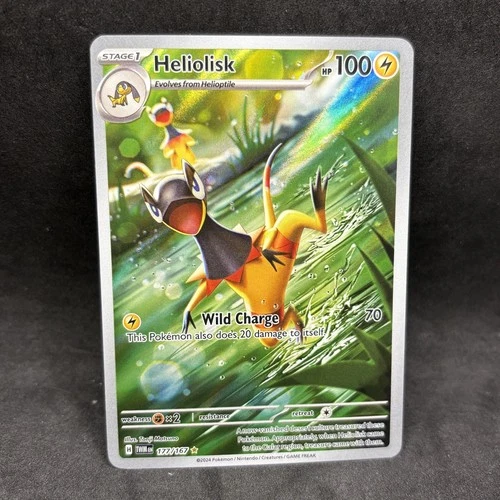 Pokemon TCG - Heliolisk 177/167 Illustration Rare - S&V Twilight Masquerade - NM
