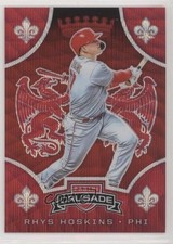 2019 Panini Chronicles Crusade Ruby Wave 123/199 Rhys Hoskins #23 0rf