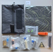 CountyComm Maratac Lot Limited Titanium Ti Brass Copper Lighter Ultem Match EDC