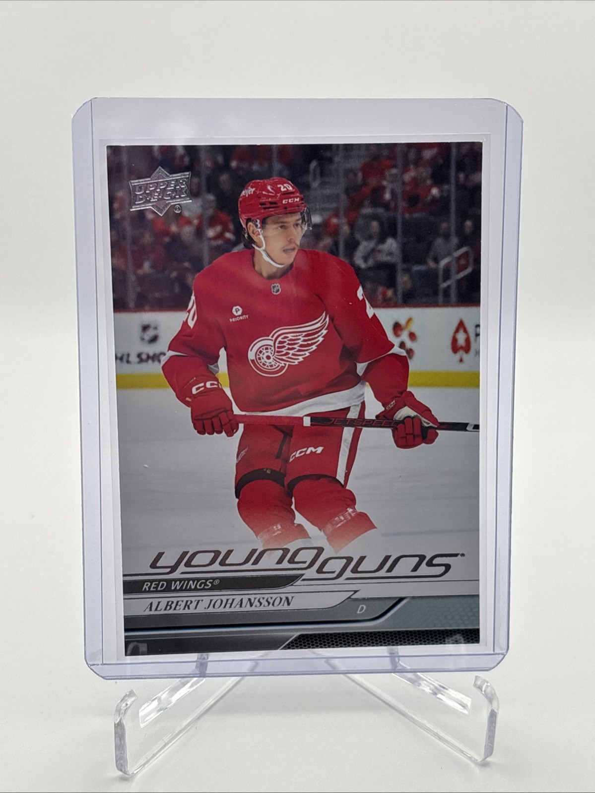 2024-25 Upper Deck Series 2 - Young Guns Albert Johansson #475 (RC)