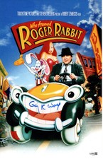 Gary K. Wolf signed 11x17 Poster Creator - Who Framed Roger JSA Authentication