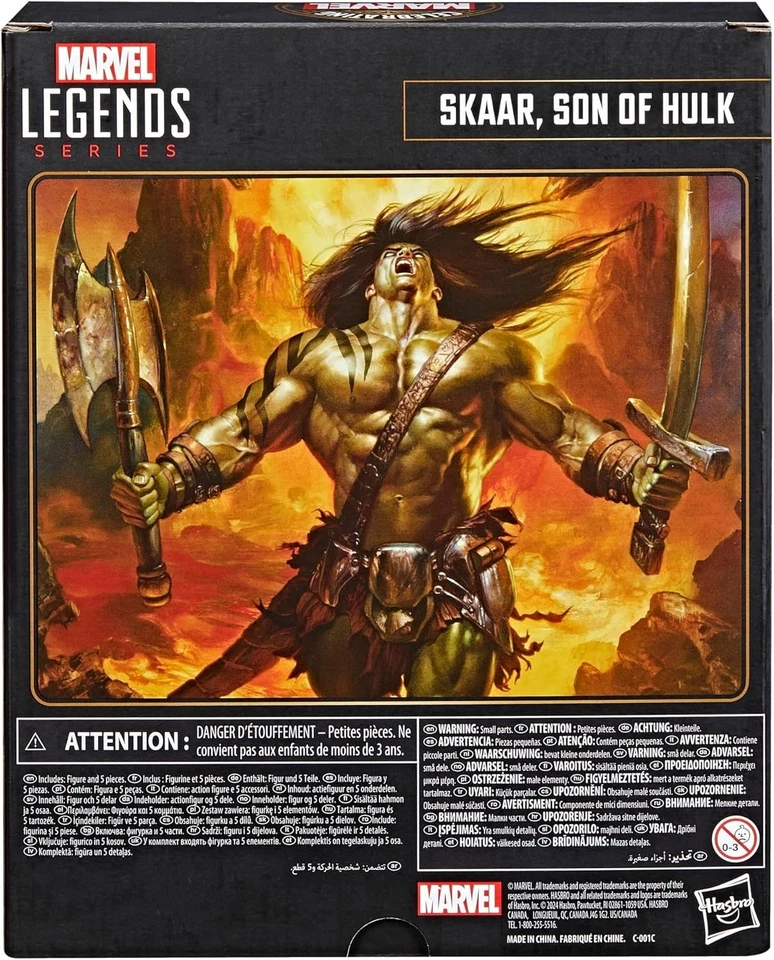 Hasbro Marvel Legends Series Skaar Son of Hulk New In Box - Image 2 of 4