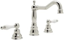 Rohl Arcana AC107OP-PN-2 Italian Widespread Bathroom Faucet Polished Chrome